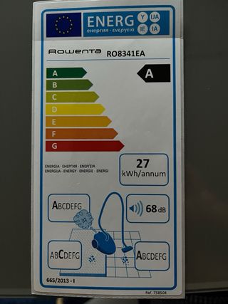 Aspiradora Rowenta sin bolsa 750W