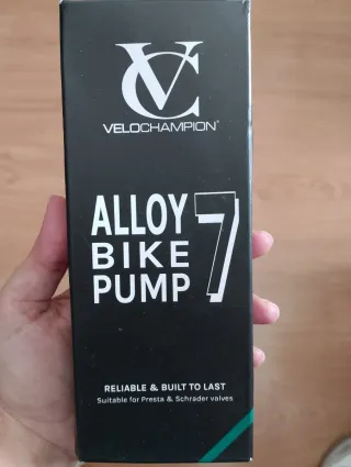 Inflador Bici VELOCHAMPION Alloy 7