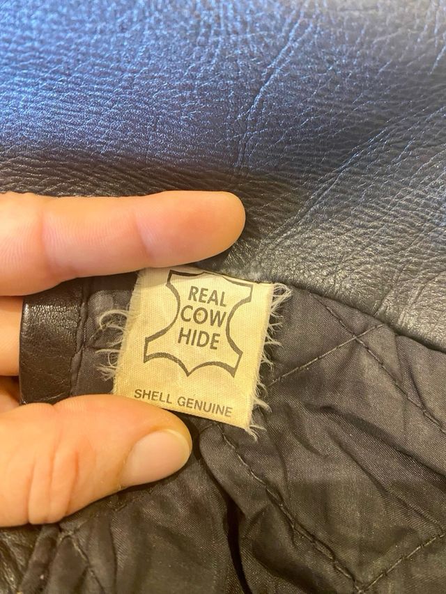 Chaqueta Cuero A.M.I. London Talla M