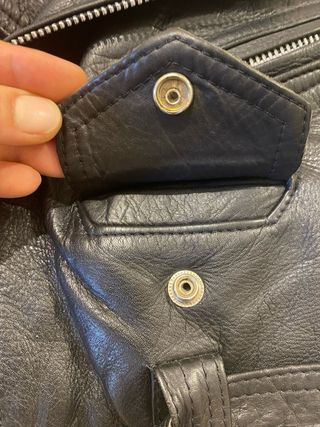 Chaqueta Cuero A.M.I. London Talla M