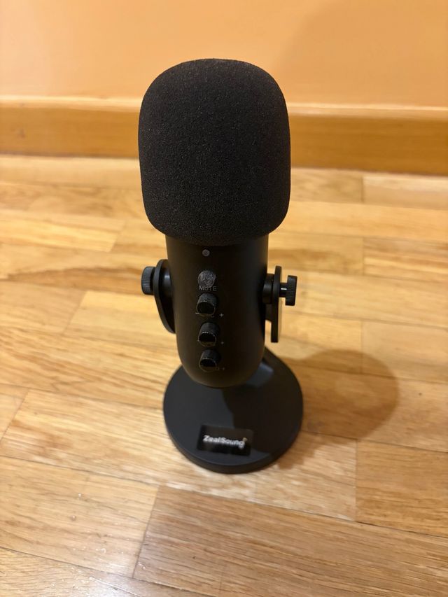 Micrófono Zealsound Negro