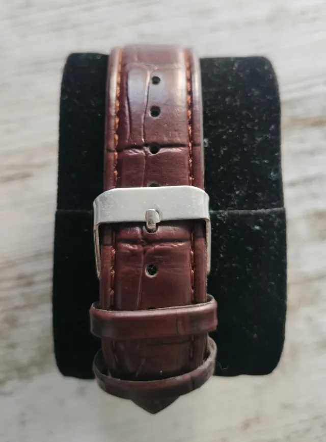 Reloj Pierre Cardin Cuarzo Marrón/Plateado