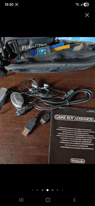 Nintendo Game Boy Advance SP Plata