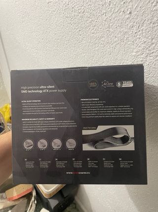 Fuente Alimentación Mars Gaming MPIII550 550W