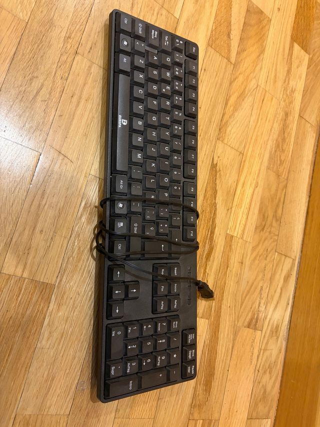 Teclado Europa Negro
