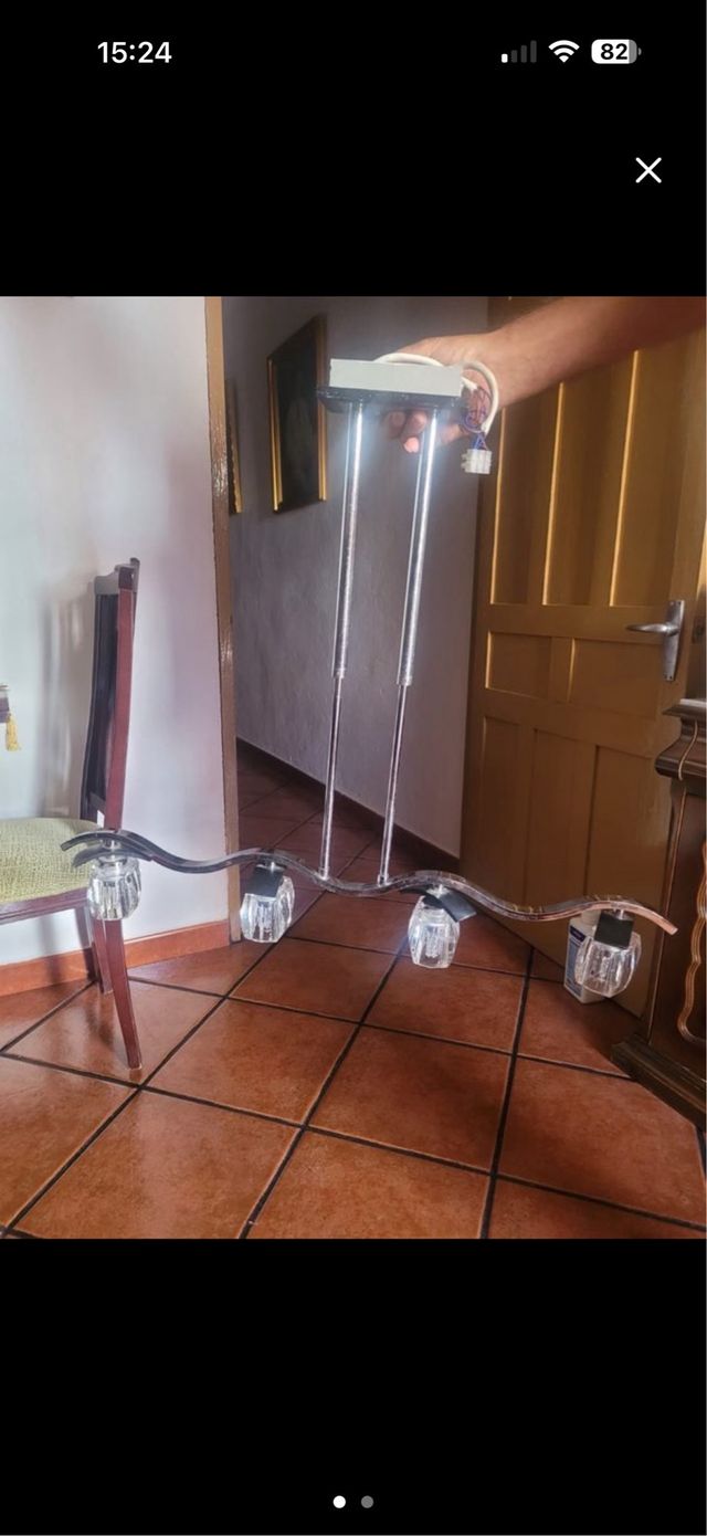 Lámpara de techo moderna 3 luces