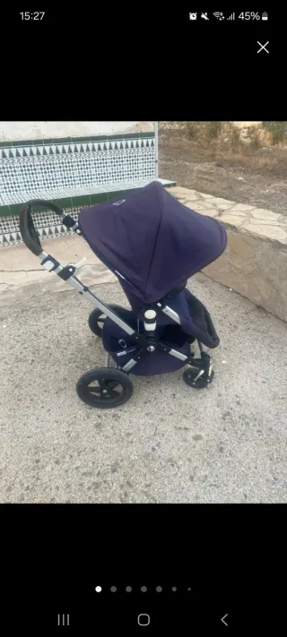 Bugaboo Camaleon 3 + 2 capotas azul marino