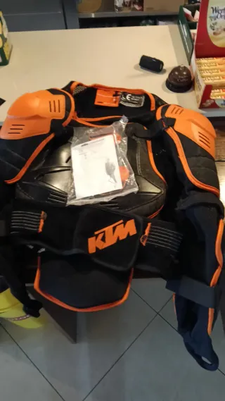 Colete Peitoral KTM Proteção Motocross