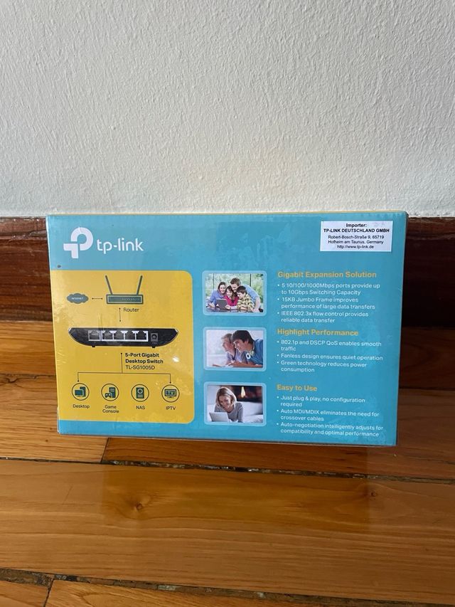 TP-Link TL-SG1005D 5-Port Gigabit Switch