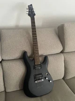 Guitarra Eléctrica Schecter C-6 Deluxe SBK y funda