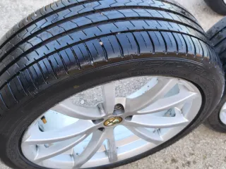 4 Llantas de aleación + 4 Neumaticos