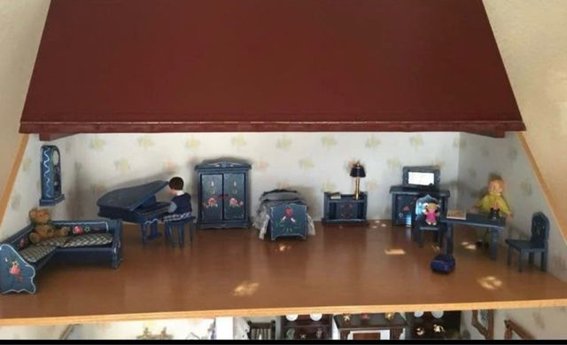 Casa de muñecas 65x58x30 cm