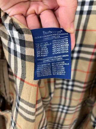Trench Burberry Camel Monograma 