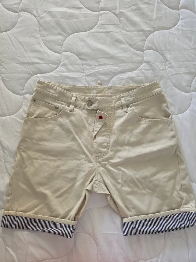 Bermuda Dsquared2 Beige
