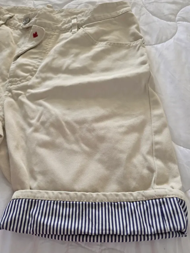 Bermuda Dsquared2 Beige