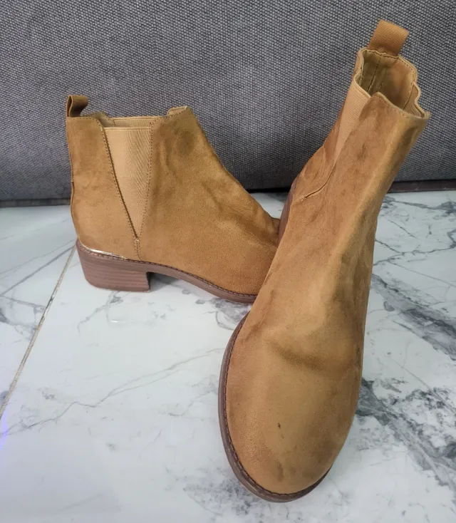 Botines Bershka Marrones Talla 38