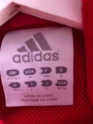 Chaqueta Adidas 365 Roja(180)Térmica 