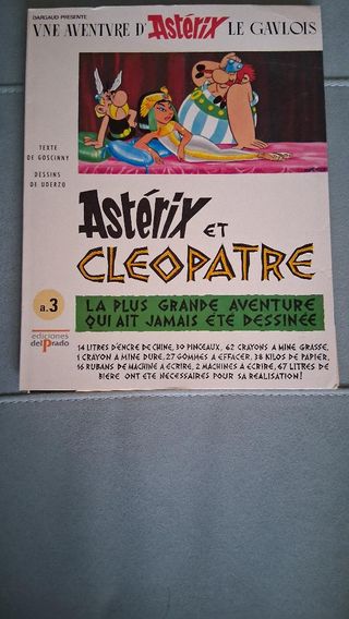 8 Cómics de Astérix en francés y español