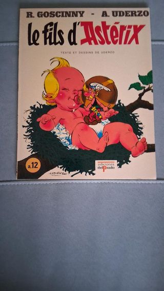 8 Cómics de Astérix en francés y español