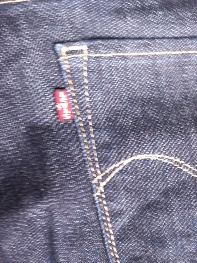 Minifalda Levi's Azul