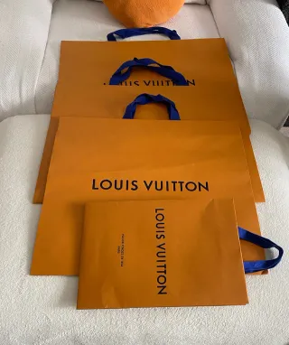 Bolsas de Papel Louis Vuitton Naranja