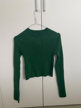 Jersey verde de punto