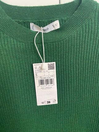 Jersey verde de punto