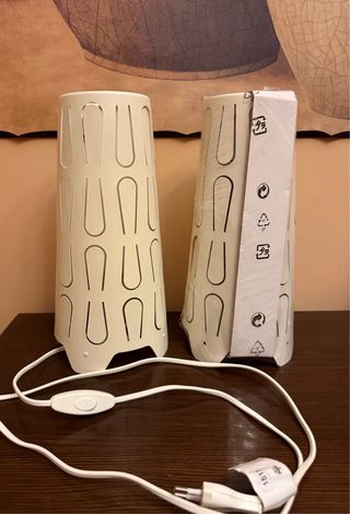 2 Lámparas Ikea Kajuta