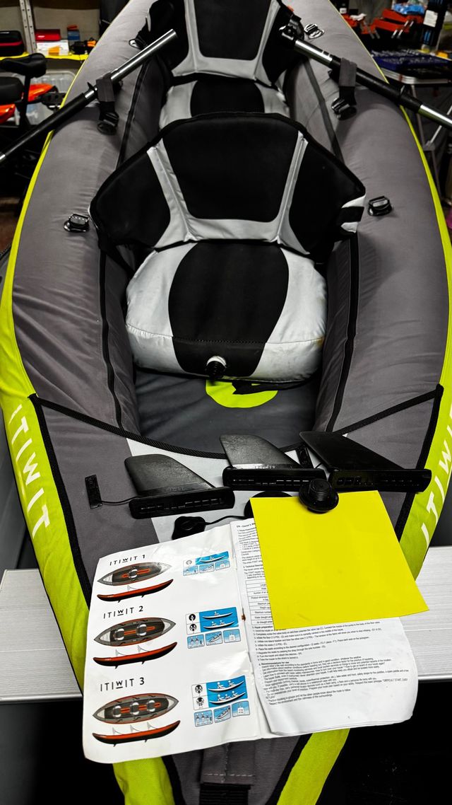Kayak Hinchable 2 Personas + Remo