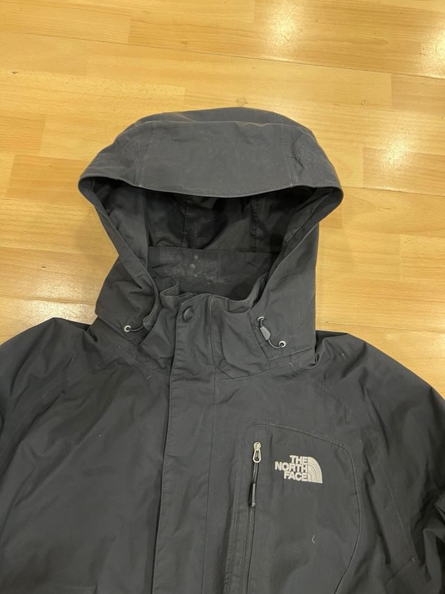 Chaqueta The North Face Doble Negra Talla L