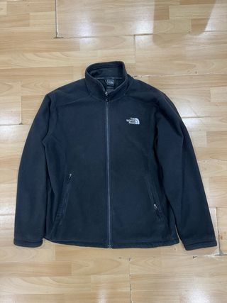 Chaqueta The North Face Doble Negra Talla L