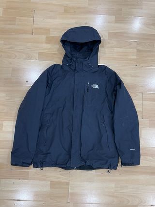 Chaqueta The North Face Doble Negra Talla L
