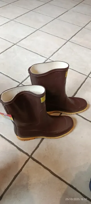 Stivali Gomma Tronchetto Marrone Tg 40 Arizona