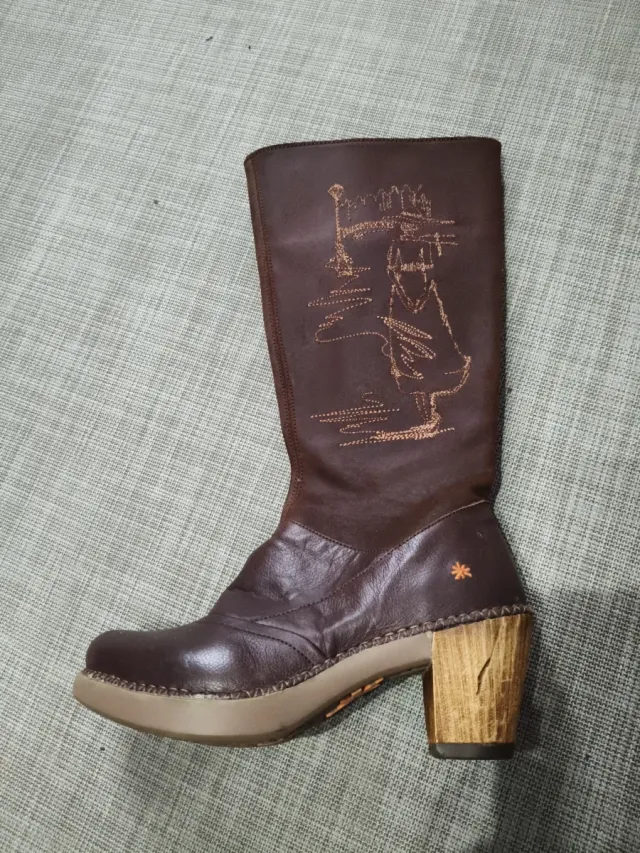 Botas Art Piel Marrón Talla 39
