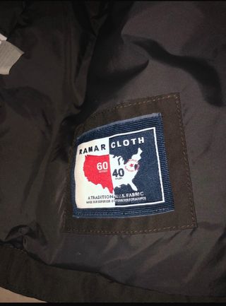 Woolrich Giubbotto Piumino Marrone Originale