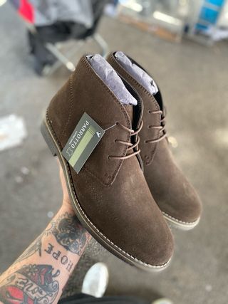 Parrotto Scarpe Eleganti Uomo 46 Marrone