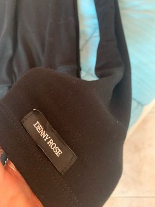 Abito Denny Rose nero viscosa Tg. M