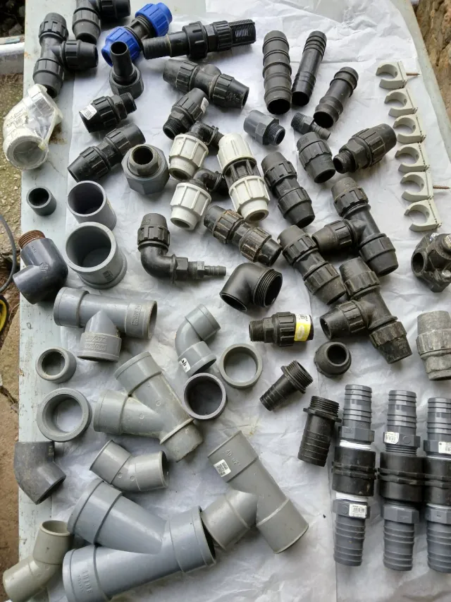 Piezas PVC Fontanería y Riego