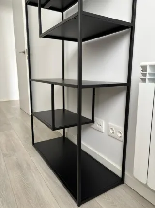 Estantería Metálica Negra