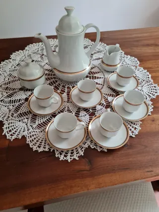 Servizio caffè fine porcellana tedesca