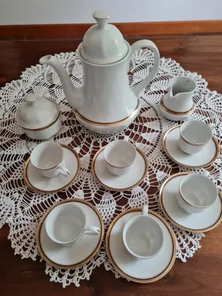 Servizio caffè fine porcellana tedesca