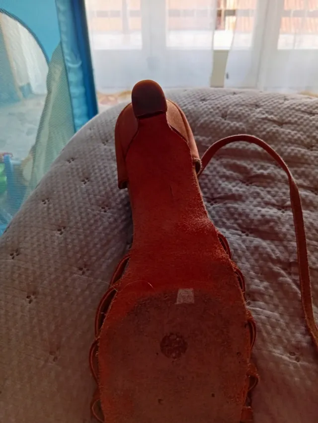 Scarpe da ballo marroni