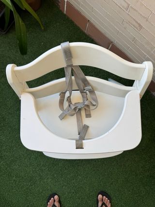 Trona Hauck Alpha Plus Evolutiva Blanca