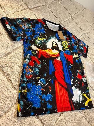 Camiseta Fútbol Brasil Cristo Redentor Nike