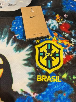 Camiseta Fútbol Brasil Cristo Redentor Nike