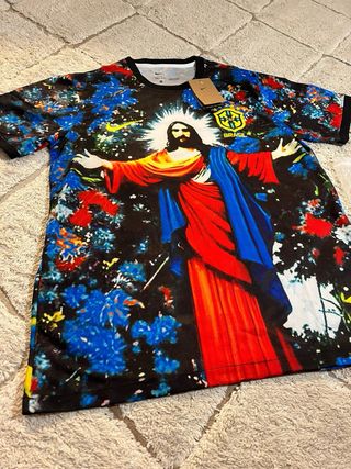 Camiseta Fútbol Brasil Cristo Redentor Nike
