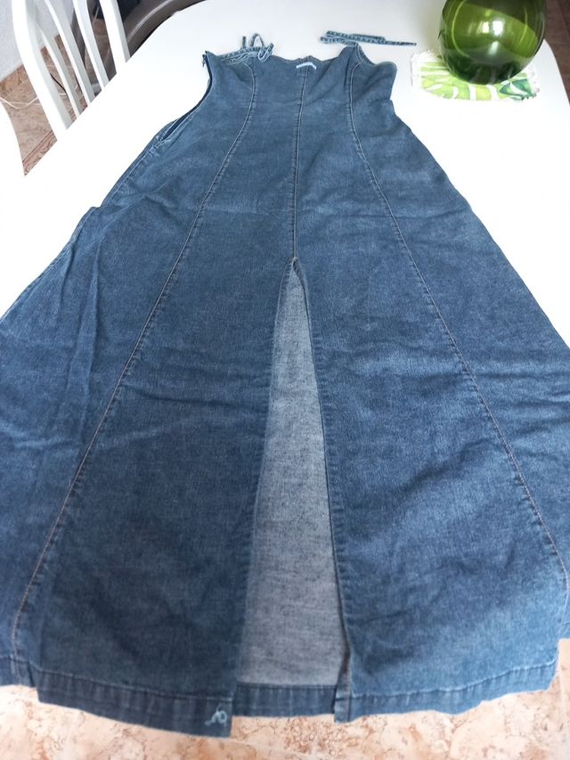 Vestido vaquero largo