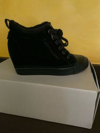 Botines Calvin Klein Jeans Negros