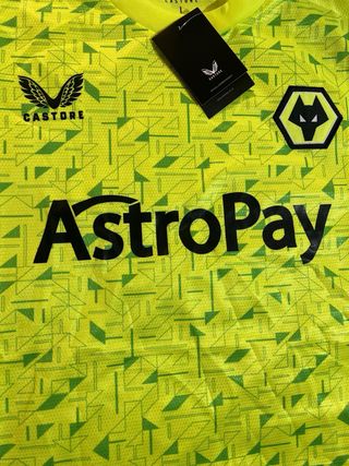 Camiseta Fútbol Wolves 22-23 Castore