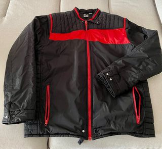 Giubbotto Puma Uomo Nero Rosso Taglia L